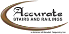 Accurate Stairs & Railings - Div of Randell Carpentry Inc - Logo