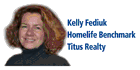 logo Kelly Fediuk Homelife Benchmark Titus Realty