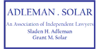 Adleman & Solar Barristers - Logo