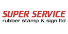 logo Super Service Rubber Stamp & Sign Ltd