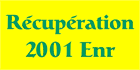 Récupération 2001 Enr - Logo