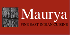 logo Maurya Authentic East Indian Cuisine