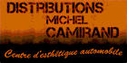 logo Distributions Michel Camirand - "Shine On" produit esthétique