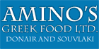 Amino's Greek Food Ltd - Logo