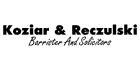 Koziar & Reczulski Barrister & Solicitors - Logo