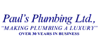 Paul's Plumbing - Logo