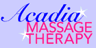 Acadia Massage Therapy - Logo