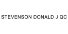 Donald J Stevenson QC - Logo