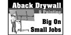 Aback Drywall & Painting - Logo